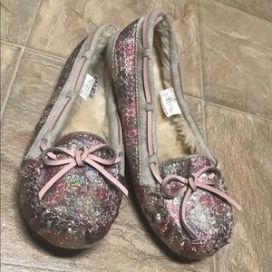 Sonoma Sequence Moccasins Slide On Flats Girls•4